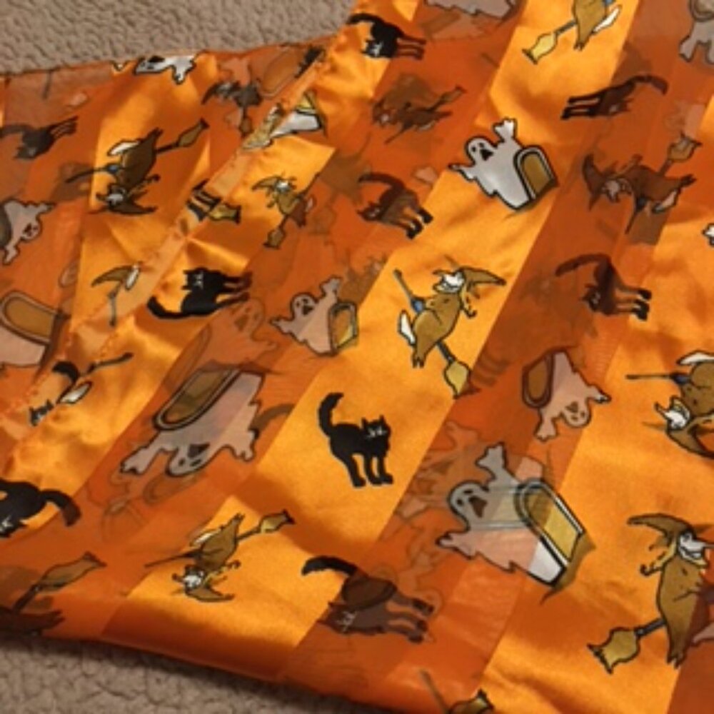 Vintage New without Tag   Halloween Scarf